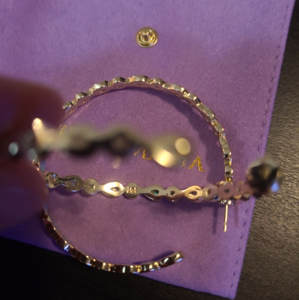 NWT Melinda Maria Opal Earrings - Picture 4 of 10